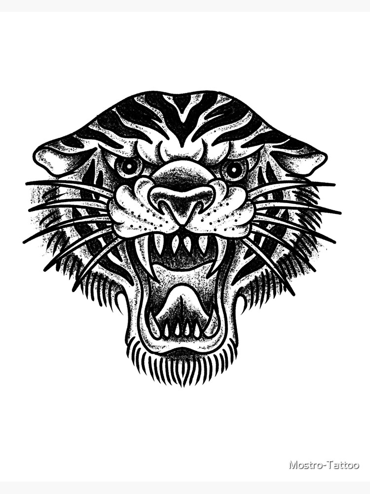 Tiger Tattoo Design Download High Resolution Digital Art PNG Transparent  Background Printable SVG Tattoo Stencil - Etsy