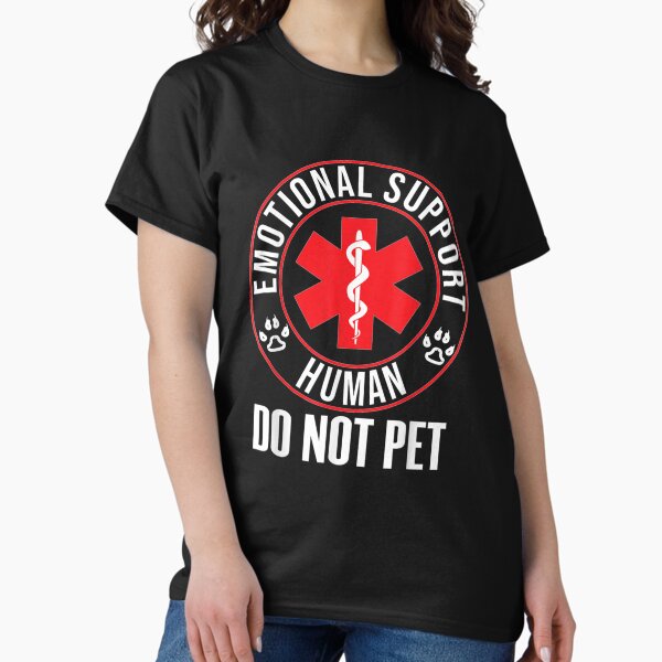 Item preview, Emotional Support Human Do Not Pet - Service Dog Love Humor  designed and sold by loka-Art.