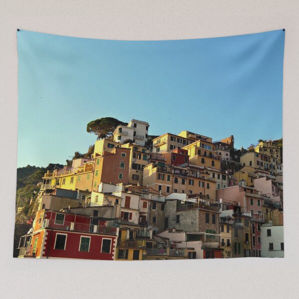 Item preview, Colors of Riomaggiore in Cinque Terre Italy designed and sold by Michaelerch.