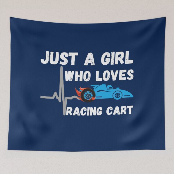 Item preview, go cart racing girl designed and sold by Tulips2.