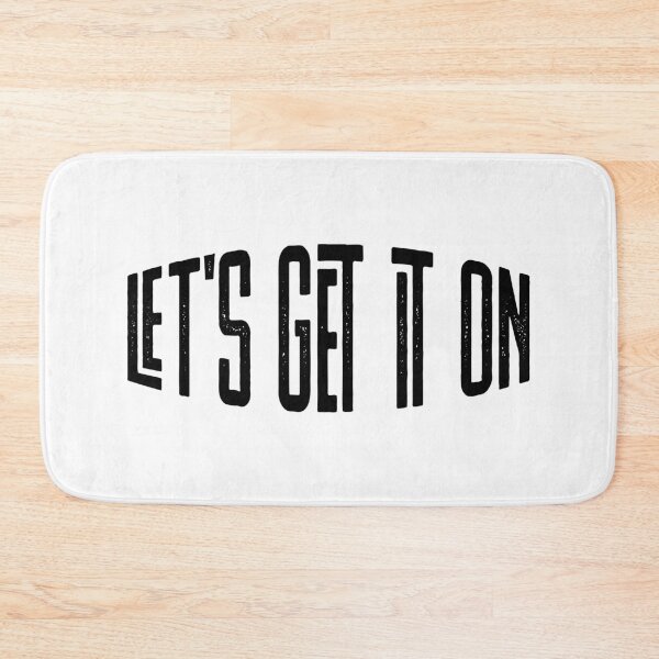 Item preview, Lets get it on (black) designed and sold by didijuca.