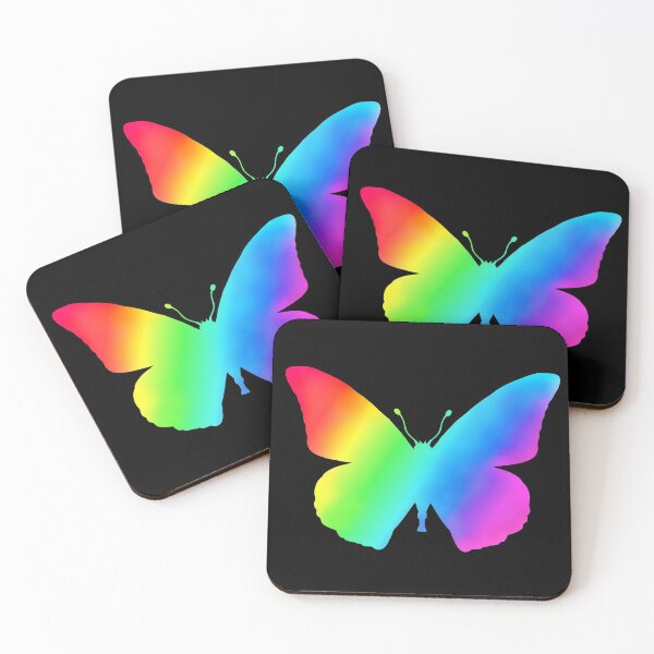 Item preview, Rainbow Butterfly Silhouette  designed and sold by Deborah Camp.