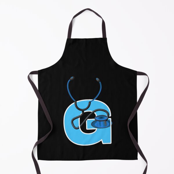 Item preview, md, doctor, letter g, alphabet designed and sold by doctors-apparel.