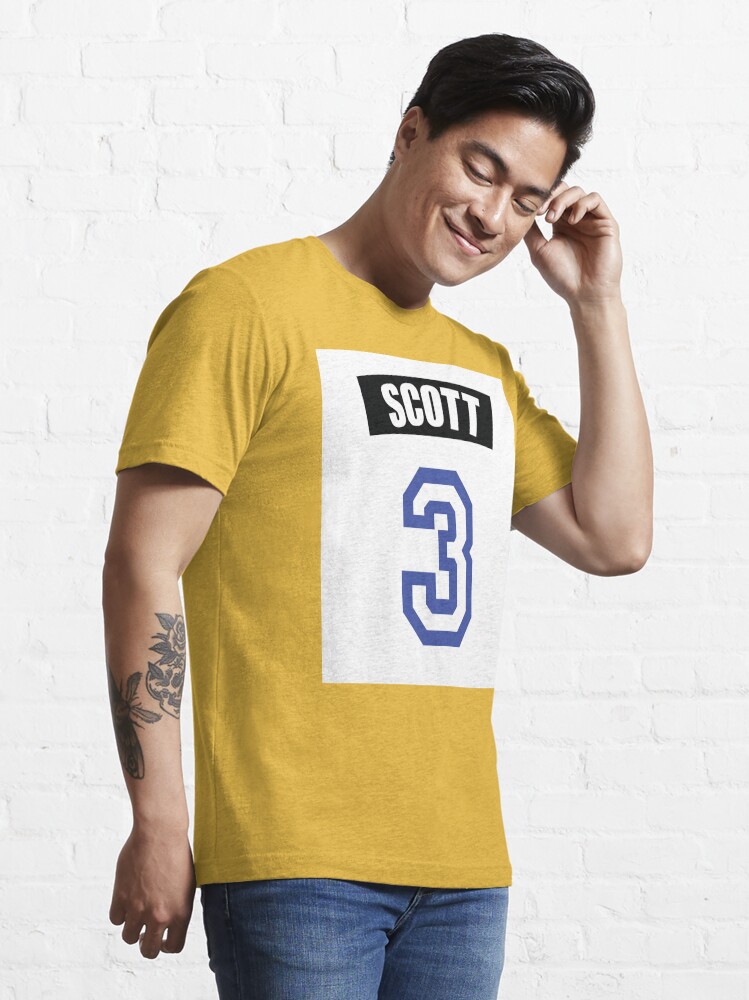 LazySundaysApparel One Tree Hill Oth Lucas Scott Standard Jersey Number Crewneck Sweatshirt Front & Back