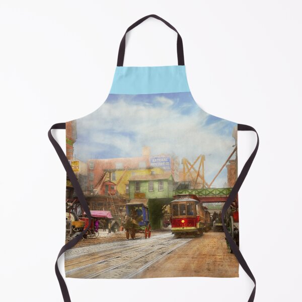 Item preview, City - NY - Broadway at Canal St 1913 designed and sold by Mike Savad Photography.