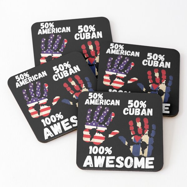 Item preview, 50% Cuban 50% American 100% Awesome designed and sold by LarrysDesigns.