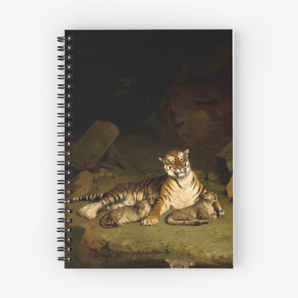 Item preview, Tiger and Cubs by Gerome designed and sold by academic-art.