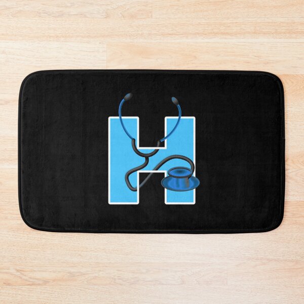 Item preview, md, doctor, letter h,  alphabet designed and sold by doctors-apparel.