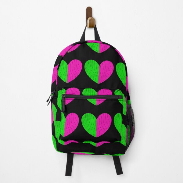 Item preview, Green & Pink Balloon Split Heart designed and sold by rainestore.