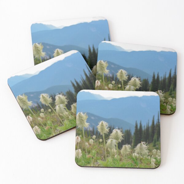 Item preview, Field of Western Pasqueflower designed and sold by birdsofthePNW.