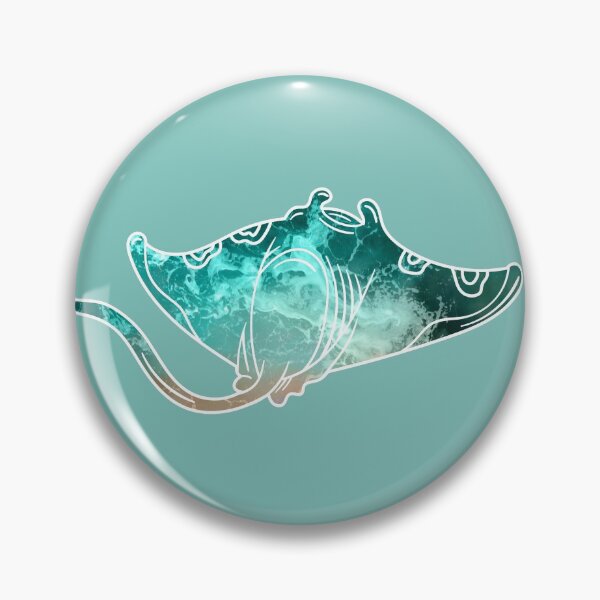 Item preview, Spotted Ray Ocean Waves designed and sold by CaosTranscrito.