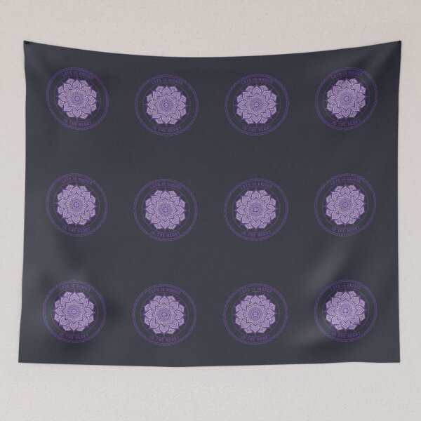 Item preview, Lots Is Hidden In The Heart mandala zen quote gifts designed and sold by KiriBrero.