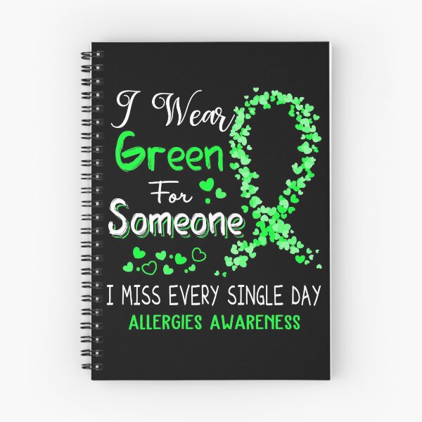 Item preview, I Wear Green Allergies Awareness designed and sold by GennieShop.