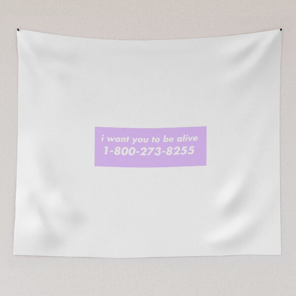 Item preview, i want you to be alive 1-800-273-8255 designed and sold by griffics.