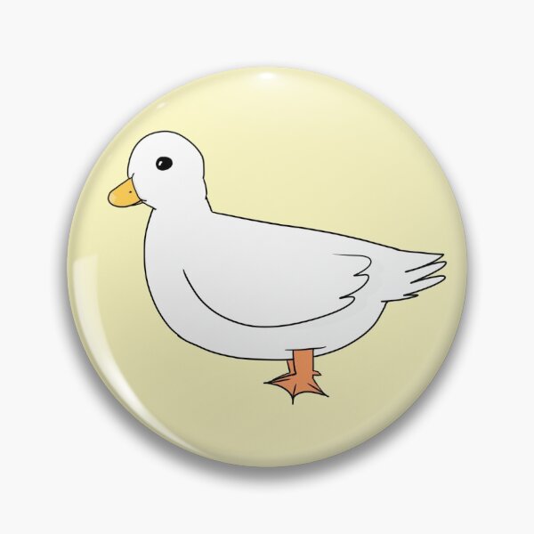 Item preview, Call Duck - White hen designed and sold by meltingangelart.