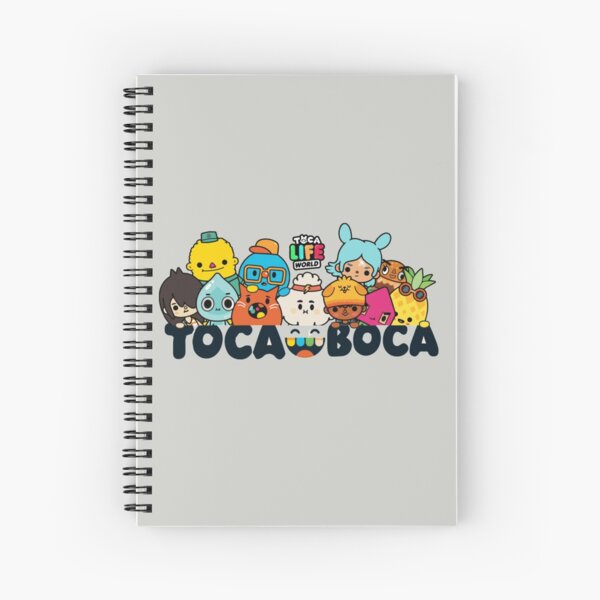 toca boca , toca life Spiral Notebook for Sale by ducany