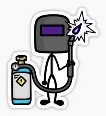 Welder Sticker