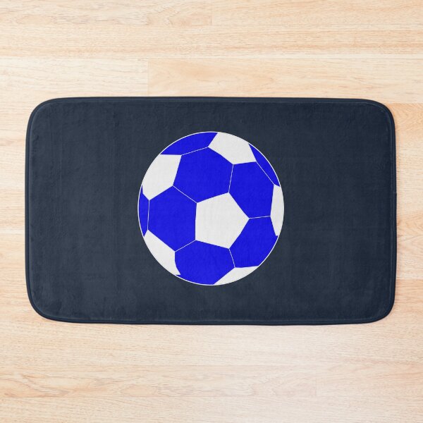 Item preview, Blue Soccer Ball Drawing designed and sold by RioCariocaClub.