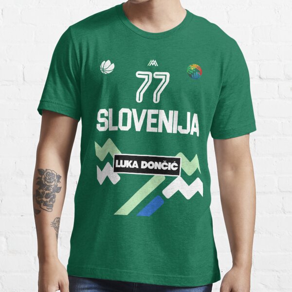 Luka Doncic Slovenija Fan Design T Shirt 100% Pure Cotton Luka