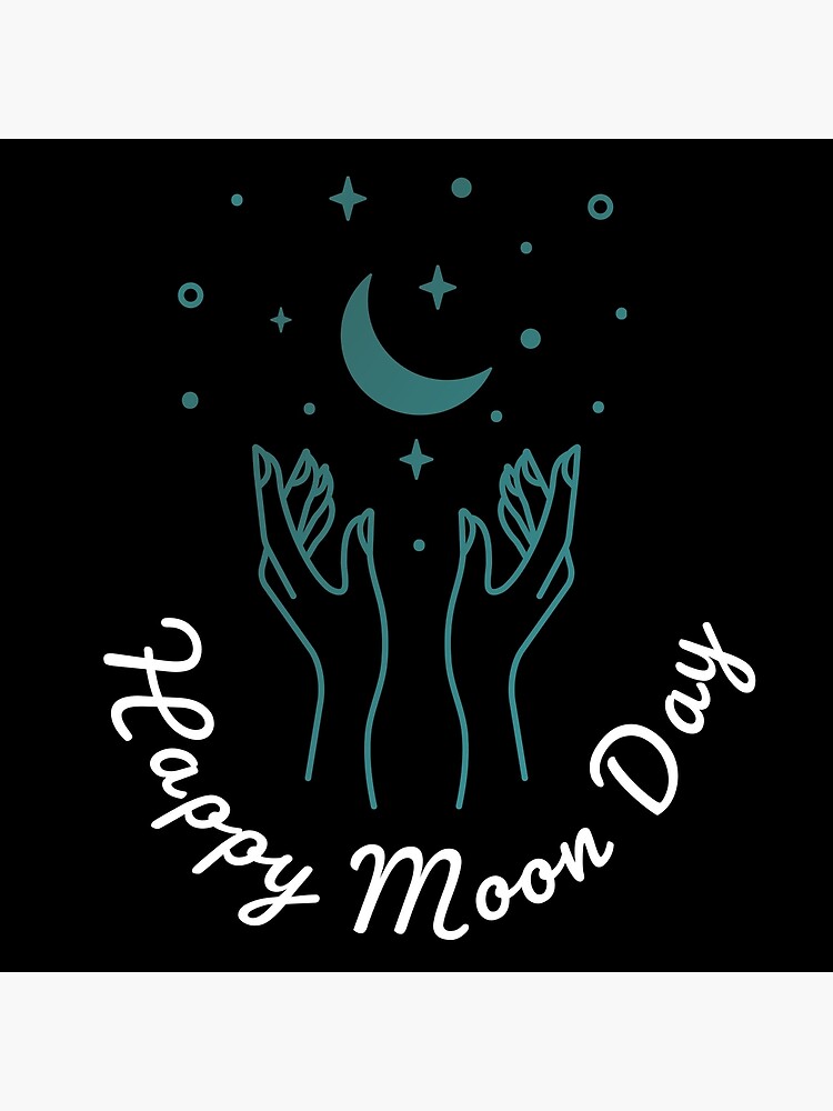 "National Moon Day" Poster by arez21 Redbubble