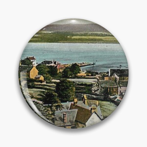 Item preview, Vintage Illustration of the view from Quarry Hill, Ardrishaig designed and sold by yourscotland.