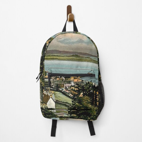 Item preview, Vintage Illustration of the view from Quarry Hill, Ardrishaig designed and sold by yourscotland.