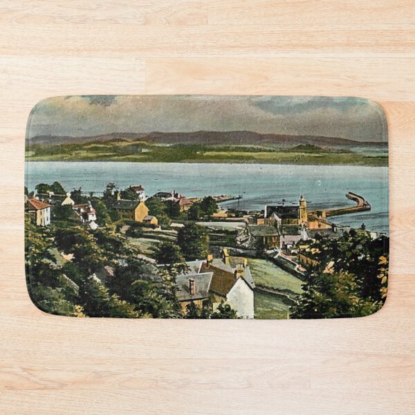 Item preview, Vintage Illustration of the view from Quarry Hill, Ardrishaig designed and sold by yourscotland.