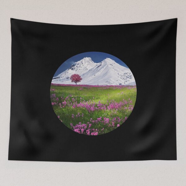 Item preview, Peaceful Place Surrounded by Mountains designed and sold by yasmh.