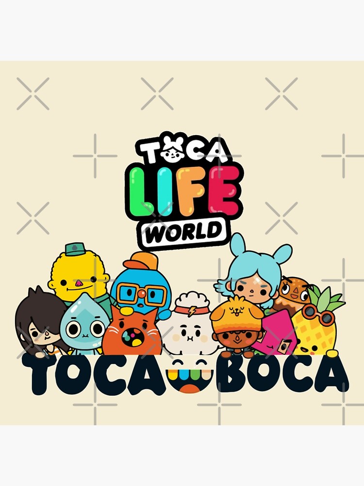 toca boca - toca boca 2021 - toca life world | Art Board Print