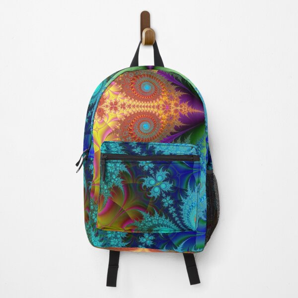 Item preview, Colorful Turquoise Fractal Background Design designed and sold by FreedomUniverse.