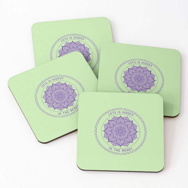 Item preview, Lots Is Hidden In The Heart mandala zen quote gifts designed and sold by KiriBrero.