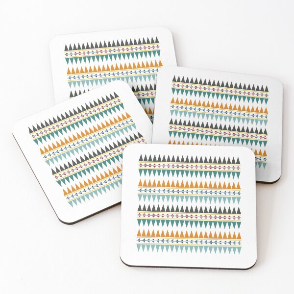 Item preview, Retro pattern with triangular patterns. designed and sold by roshanrosha.