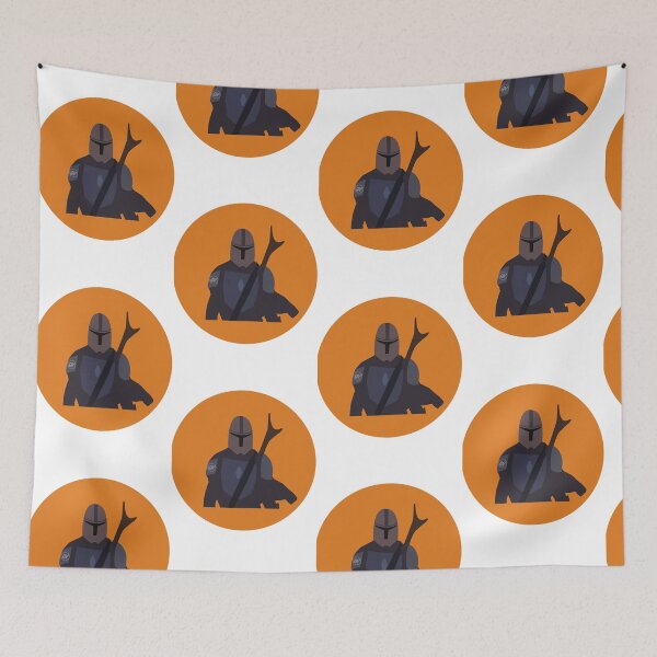 Item preview, Space Warrior- orange background designed and sold by Blake Gottlieb.