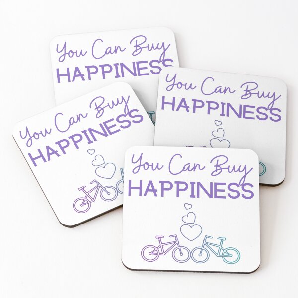 Item preview, You Can Buy Happiness Funny Cycling Quotes designed and sold by SenGift.