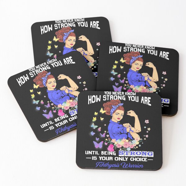 Item preview, Ichthyosis Warrior You Never Know How Strong You Are designed and sold by largellie.