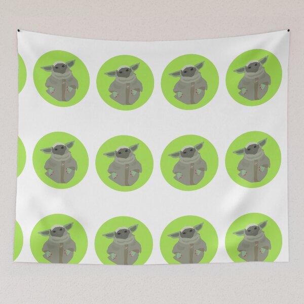 Item preview, Green Creature- green background designed and sold by Blake Gottlieb.
