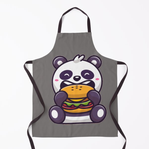 Item preview, Panda Eating Cheeseburger designed and sold by Digital-Galore.