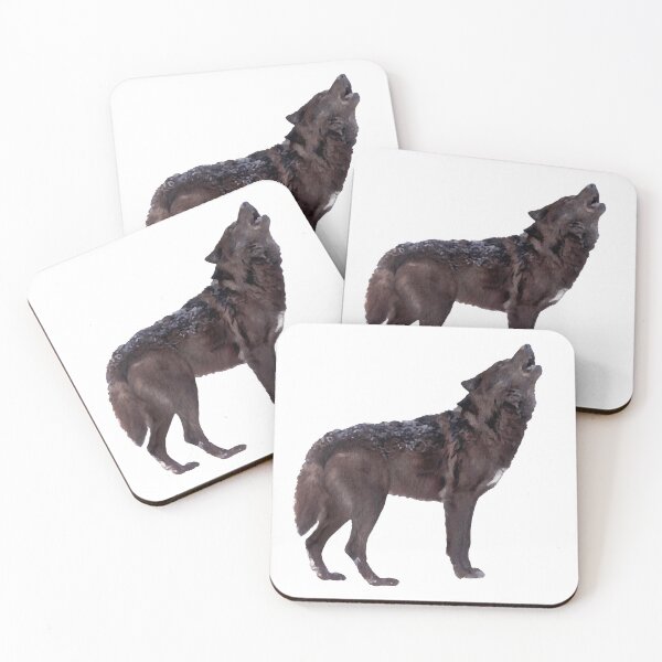 Item preview, Wolf, Wolf head, Wolf Howl  designed and sold by EnchantedInn.