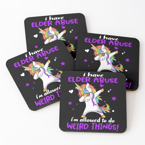 Item preview, Elder Abuse Warrior I'm Allowed To Do Weird Things designed and sold by Brad-FI.