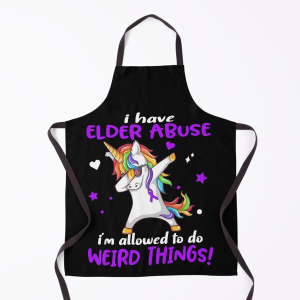 Item preview, Elder Abuse Warrior I'm Allowed To Do Weird Things designed and sold by Brad-FI.