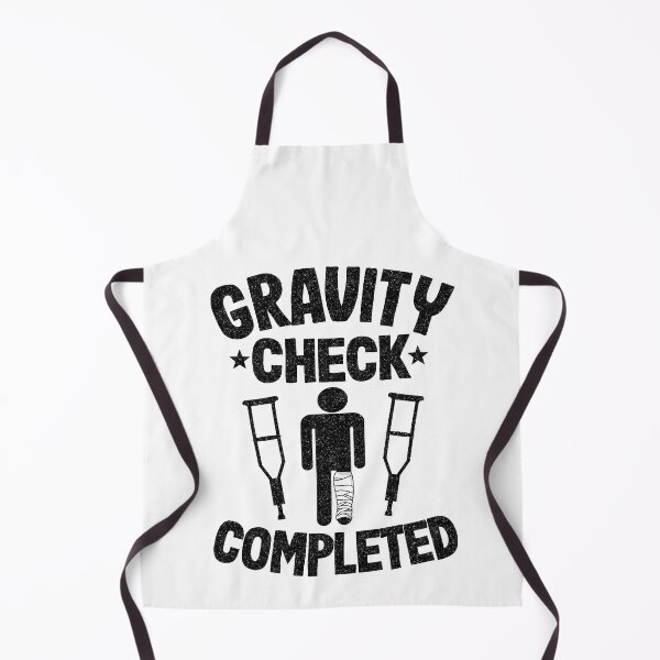 Item preview, Broken Leg Gravity Check Completed Get Well Soon designed and sold by Stronzi.