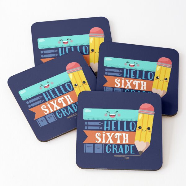 Item preview, Hello Sixth Grade (Dark) designed and sold by the-krisney-way.