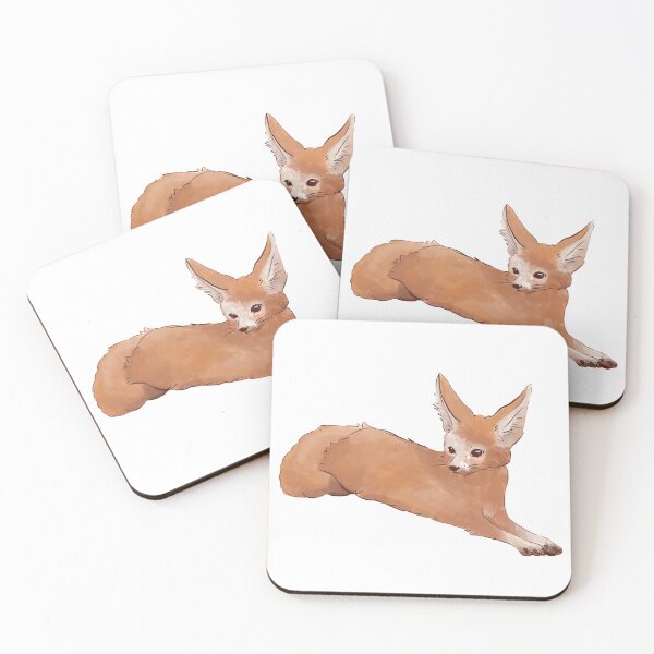 Item preview, Lying desert fox designed and sold by thebrokenbird.