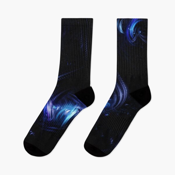 Item preview, Beautiful Abstract Pattern Of Colored Smooth Lines On A Black Background designed and sold by tatkhagata.
