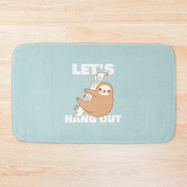 Item preview, Happy Sloth, Let's Hang Out designed and sold by Studio TANFF.