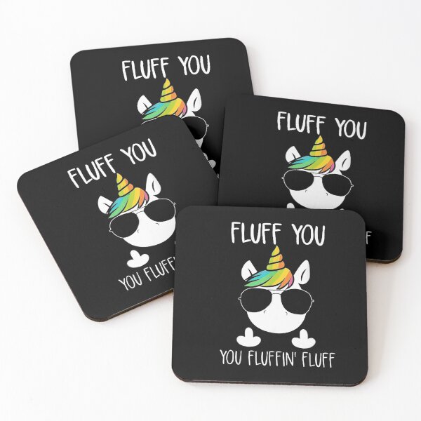 Item preview, Unicorn Flull You Fluffin' Fluff Relaxed Cute Funny  designed and sold by loka-Art.
