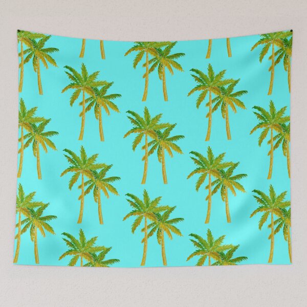 Item preview, Coconut Palm Trees and Blue Skies designed and sold by MatsonArtDesign.