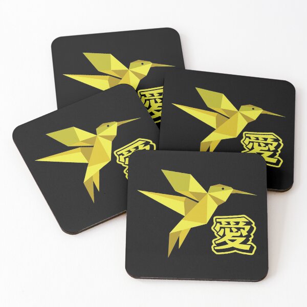Item preview, Origami Hummingbird Japanese T-Shirt Cool Design Tee designed and sold by LJ4EVER.