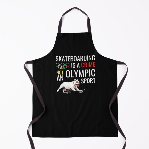 Item preview, Skateboarding Is A Crime | Dog Skateboarding | Trendy | Black designed and sold by NoirOwned.