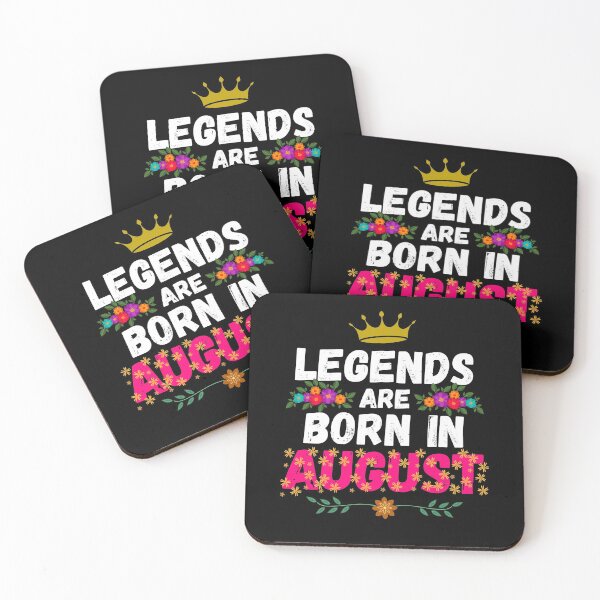 Item preview, legends are born in august designed and sold by ronaldsonou.